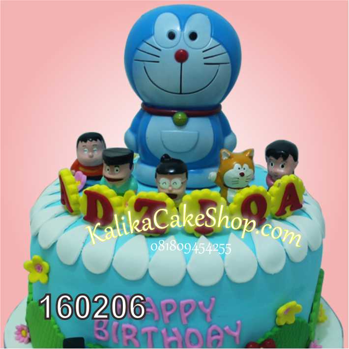 Kue Ultah Doraemon Adzqia Kue Ulang Tahun Bandung