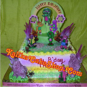 Kue Ulang Tahun Barney Thalia