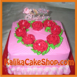 Cake Floral hati