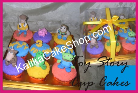 Cup cakes Toys Story