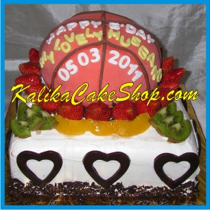 Fruit Soft Cotton Cake - Bola