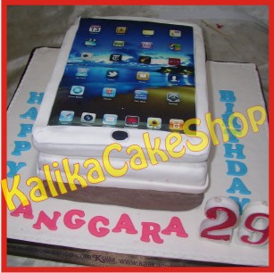 Kue lang tahun Ipad Cake Anggara