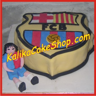 Logo Barcelona Cake