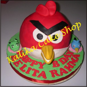 Cake Ulang Tahun Angry Bird Melita