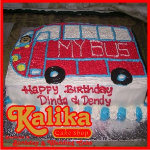 Kue Ulang Tahun Bus