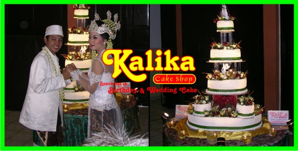 Wedding Cake Variasi Hijau