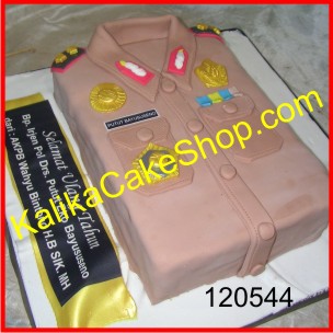 Baju Police Cake