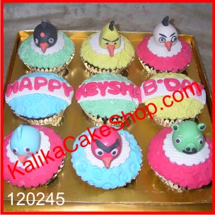 Cup  Cake 9 angry bird