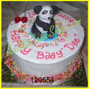 Rainbow Cake Panda
