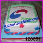 Snogen anniversary Cake