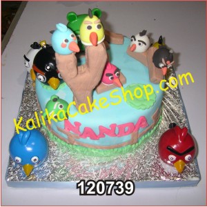 Angry Bird Cake Nanda