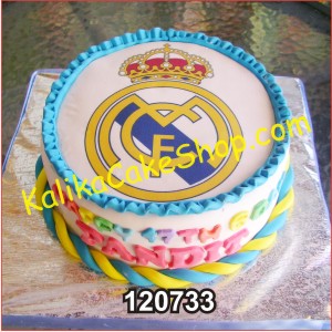 Edible Photo Madrid FC Cake