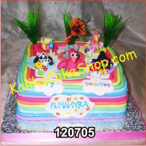 Rainbow Cake Animal Almahyra