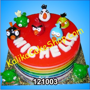 Angry Bird Puding
