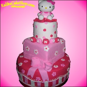 Kue Ulang Tahun Hello Kitty 3 SS