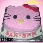 Kue Ulang Tahun Hello Kitty San San