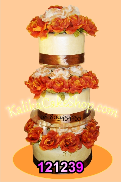 Wedding Cake 3SS Chocolate Cream