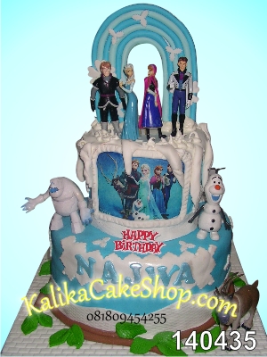 Kue Ulang Tahun Frozen Najwa