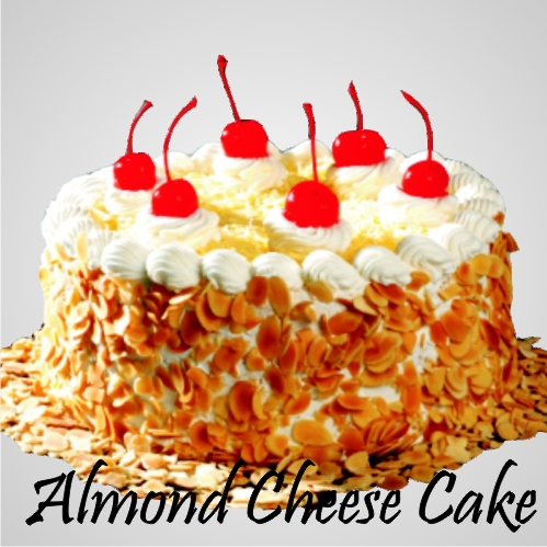 Almond Cheese cake