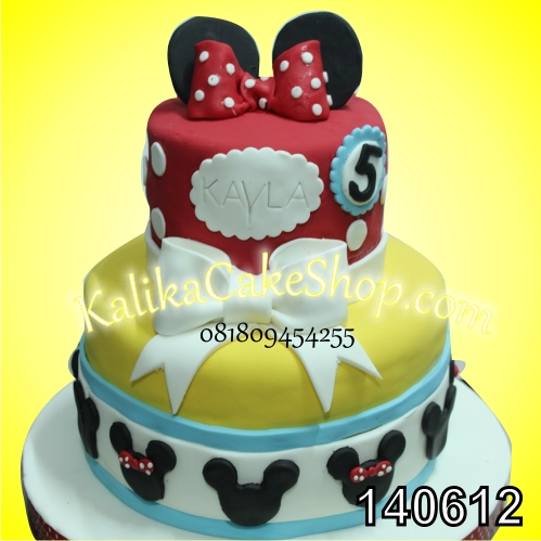Kue Ulang Tahun Minnie Mouse