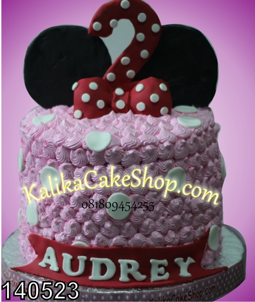kue ulang tahun minnie mouse audrey