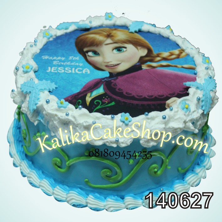 Kue Ulang Tahun Anna Frozen