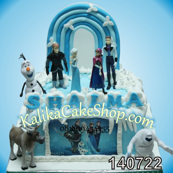 Kue Ulang Tahun Frozen Shalma