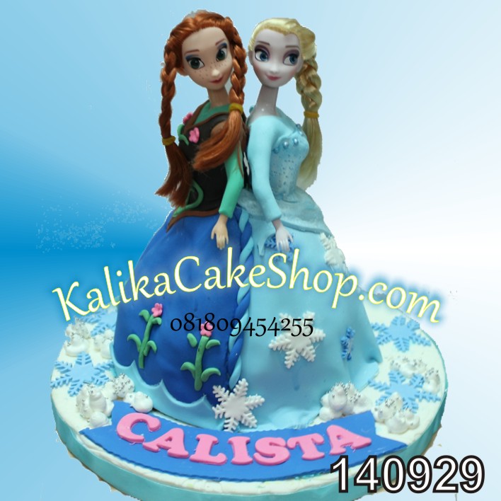 Kue Ulang Tahun Frozen Calista