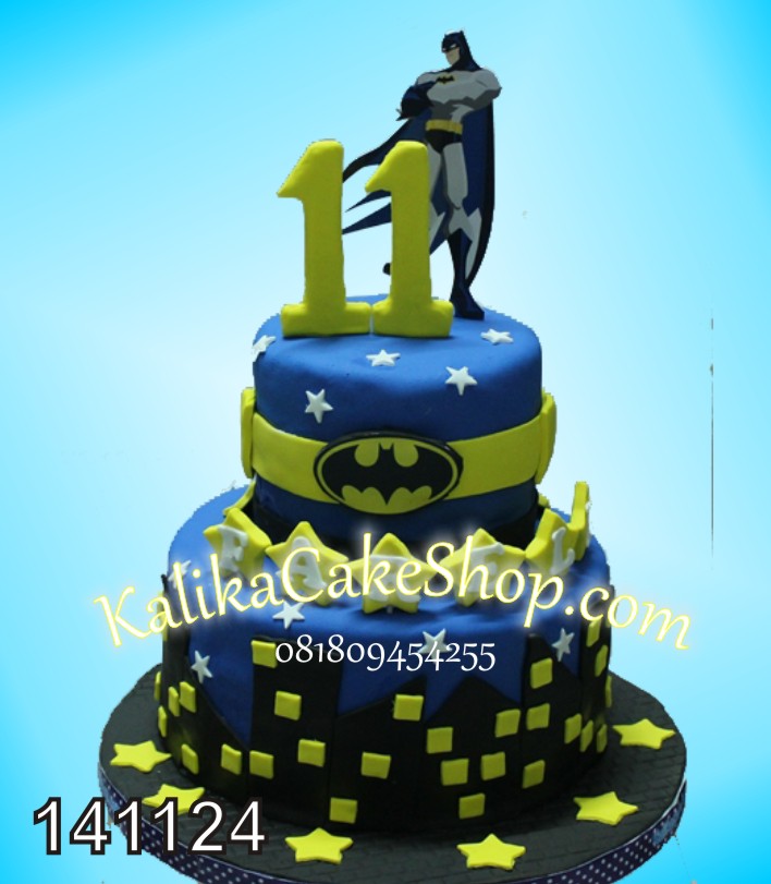 Kue Ulang Tahun Batman 2 Susun