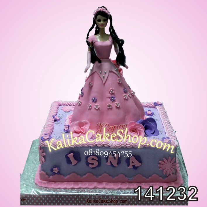 Kue Ulang Tahun Barbie Isna