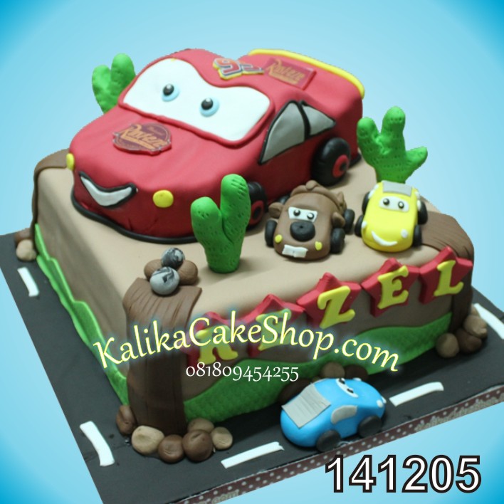 Kue Ulang Tahun Cars McQueen