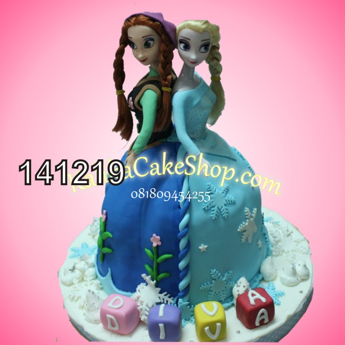 Kue Ulang Tahun Elsa Anna