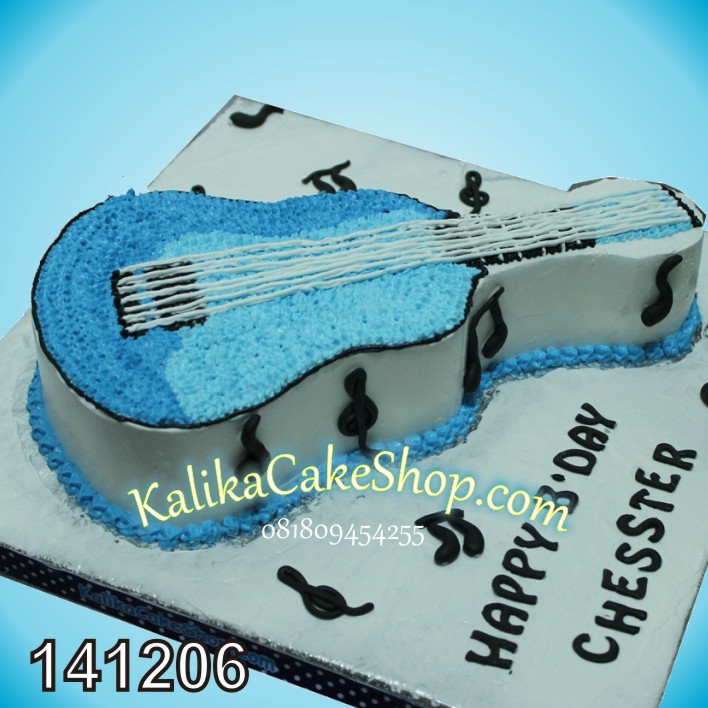Kue Ulang Tahun Gitar Chesster