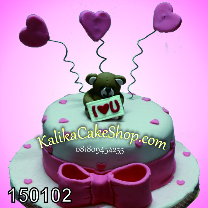 Kue Valentine I Love U