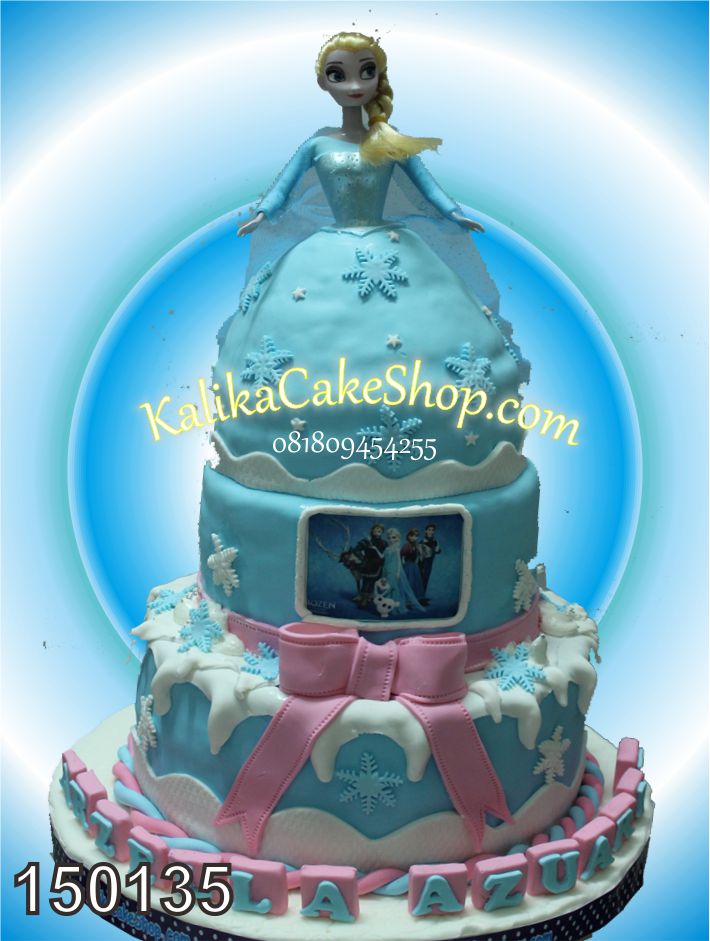 Kue Ulang Tahun Frozen 3 Susun