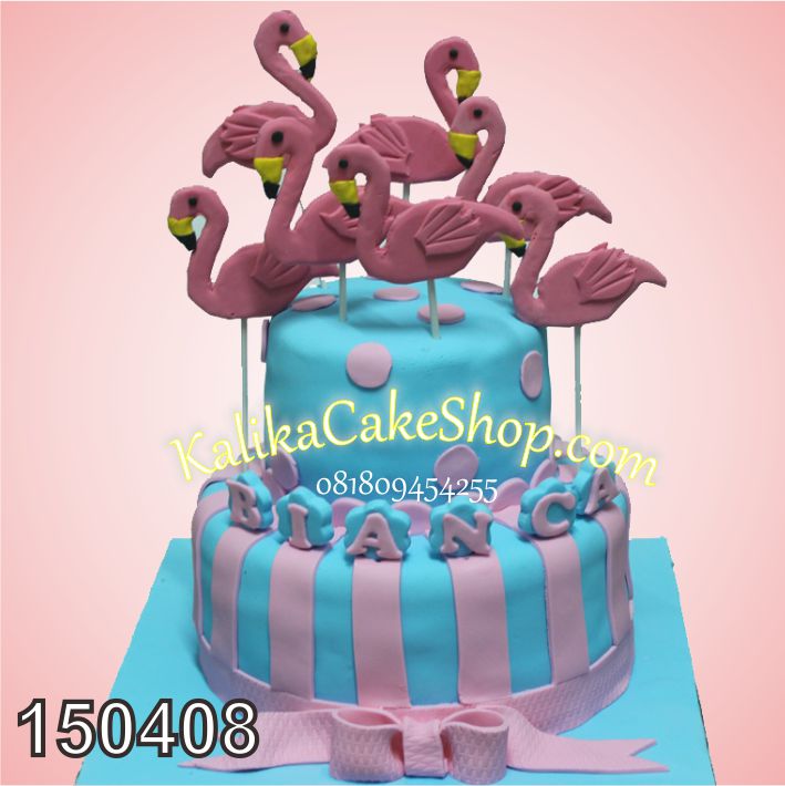 Kue Ulang Tahun Flamingo Bianca