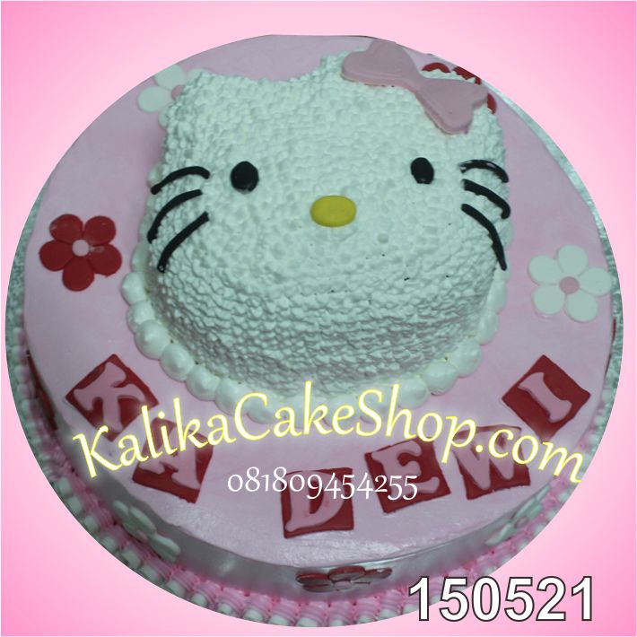Kue Ulang tahun Hello Kitty Dewi