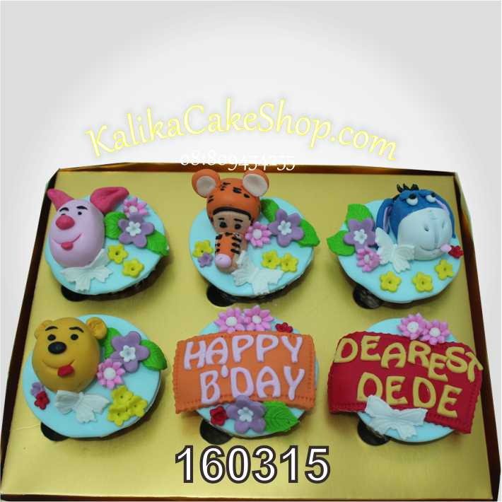 cup cake winny the pooh