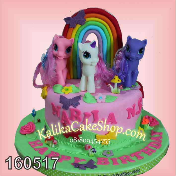 Kue Ulang Tahun Little Pony Nabila