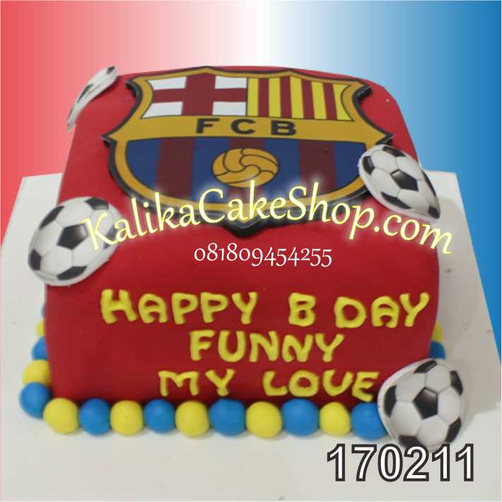Cake Ulang Tahun edible FCB