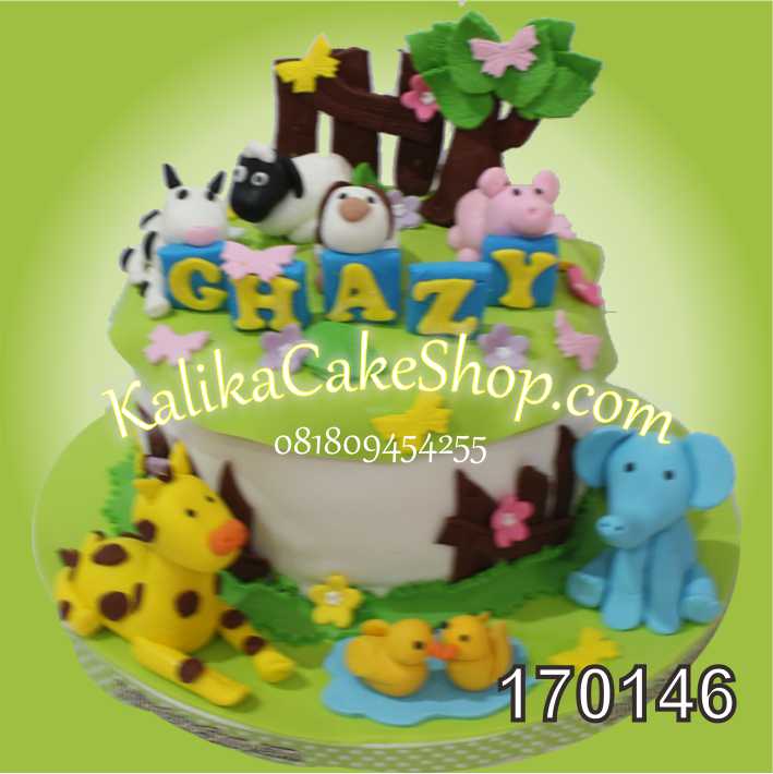 Kue Ulang Tahun Animal Ghazy