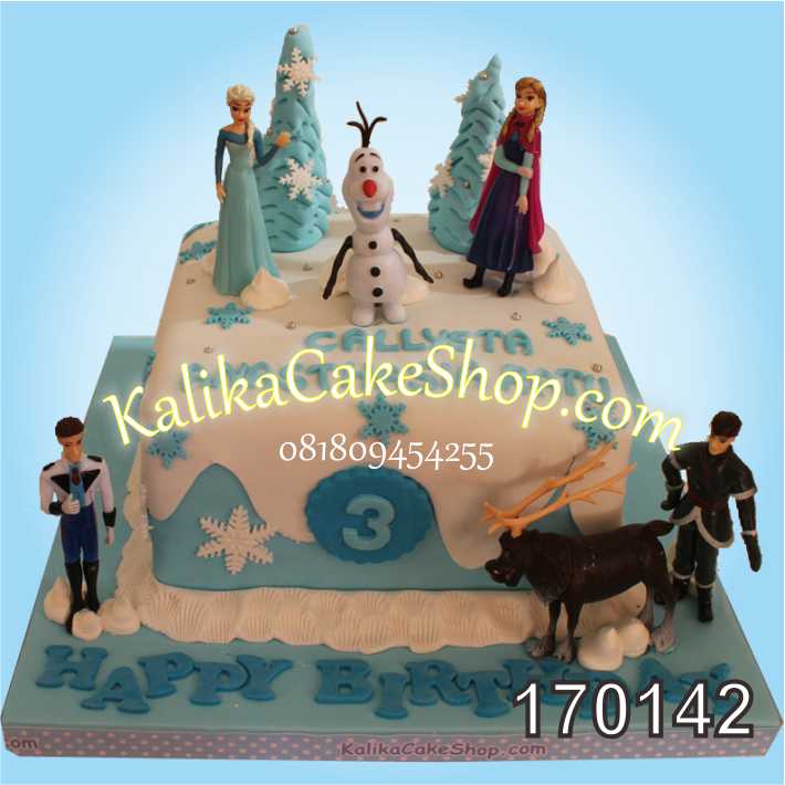 Kue Ulang Tahun Frozen Callista