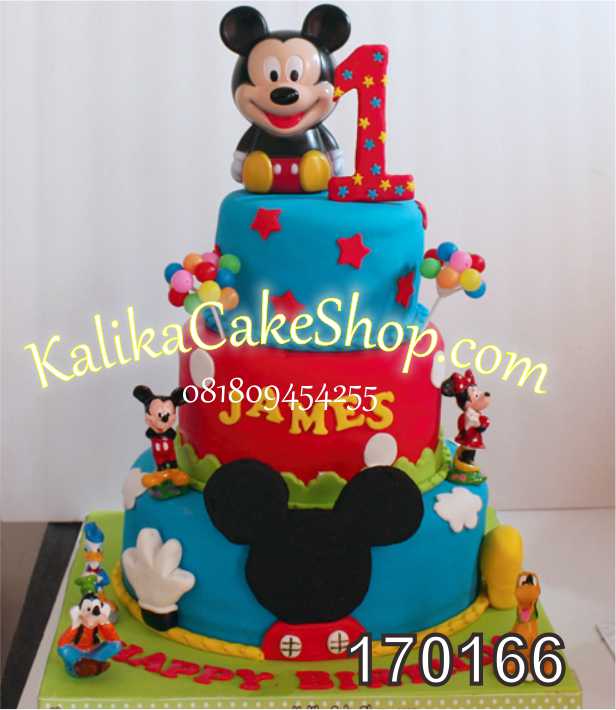 Kue Ulang Tahun Mickey 3 susn James